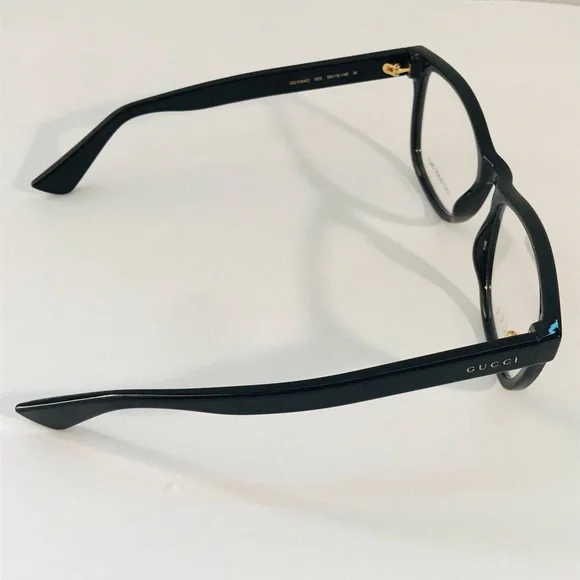 New Gucci Demo Square Men's Eyeglasses GG1344O 005 56